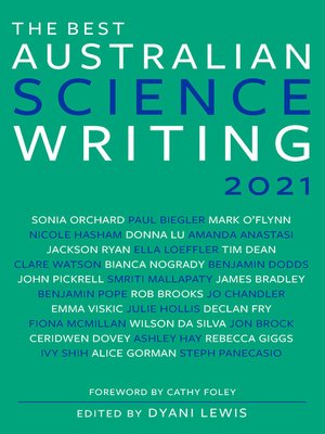 The Best Australian Science Writing 2021 - ebook